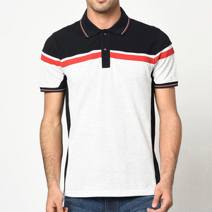 Wholesale two color polo <b>shirt</b> Short sleeves Men Fashion Polo <b>Shirt</b> lain - Product Image 5