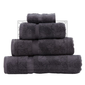 100% coton uni éponge serviette de bain haute qualité tissé Dobby carré adultes hôtel sport imprimé conception haute couleur noël - Product Image 1