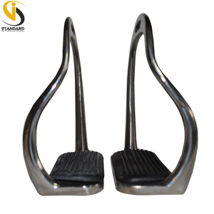 Venta caliente antideslizante montar a caballo estribos ingleses al por mayor precio bajo cómodo estribo de montar con logotipo y color personalizados - Product Image 5