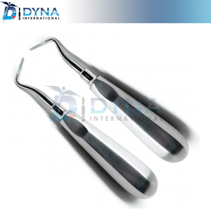 2 Pieces Set of Dental Extraction Root Elevators Apical Elevators - Product Image 3