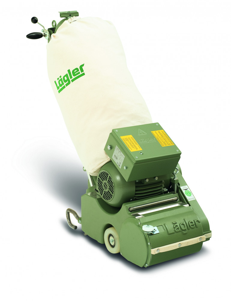 Drum sander for wooden surfaces. Products from Eugen Laegler GmbH