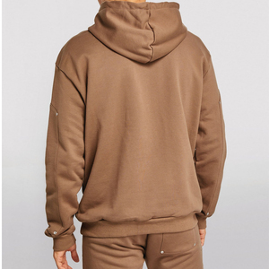 Unisex Winter Season <b>Fleece</b> <b>Thick</b> 100% Cotton Hoodie Sweatshirt Pullover Coat Casual <b>Jacket</b> Gym Sport Outwear Warm Tops - Product Image 4