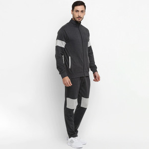 Chándal de gimnasio con logotipo personalizado para hombre, diseño sólido 100% algodón, diseño de ajuste de piel con cintura elástica, parte inferior activa, venta al por mayor - Product Image 4