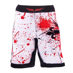 Sublimated fight kick boxing custom <b>grappling</b> MMA short fighting shorts - Product Image 3