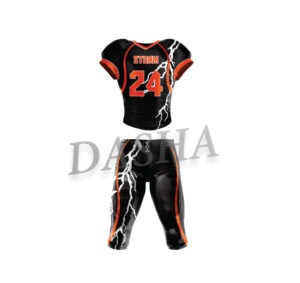 2025 nueva llegada Jersey de fútbol americano para hombres ropa deportiva juvenil conjunto de uniforme sublimado personalizado al por mayor - Product Image 1