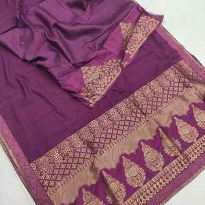 Saree de seda para mujer, venta al por mayor, disponible en bajo precio de Surat - Product Image 4