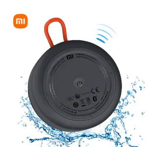 Xiaomi mi caixa de som bluetooth portátil, alto falante cinza super bass música mini som ao ar livre alimentado sem fio bluetooth