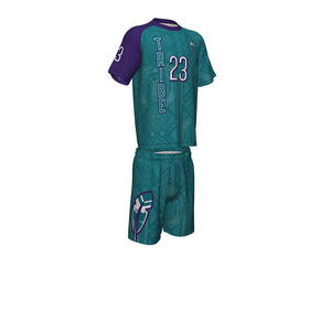 Uniformes de sport unisexes personnalisés de haute qualité en gros, 100% polyester, imprimés, résistants à l'eau, antibactériens, sans couture, séchage rapide - Product Image 1