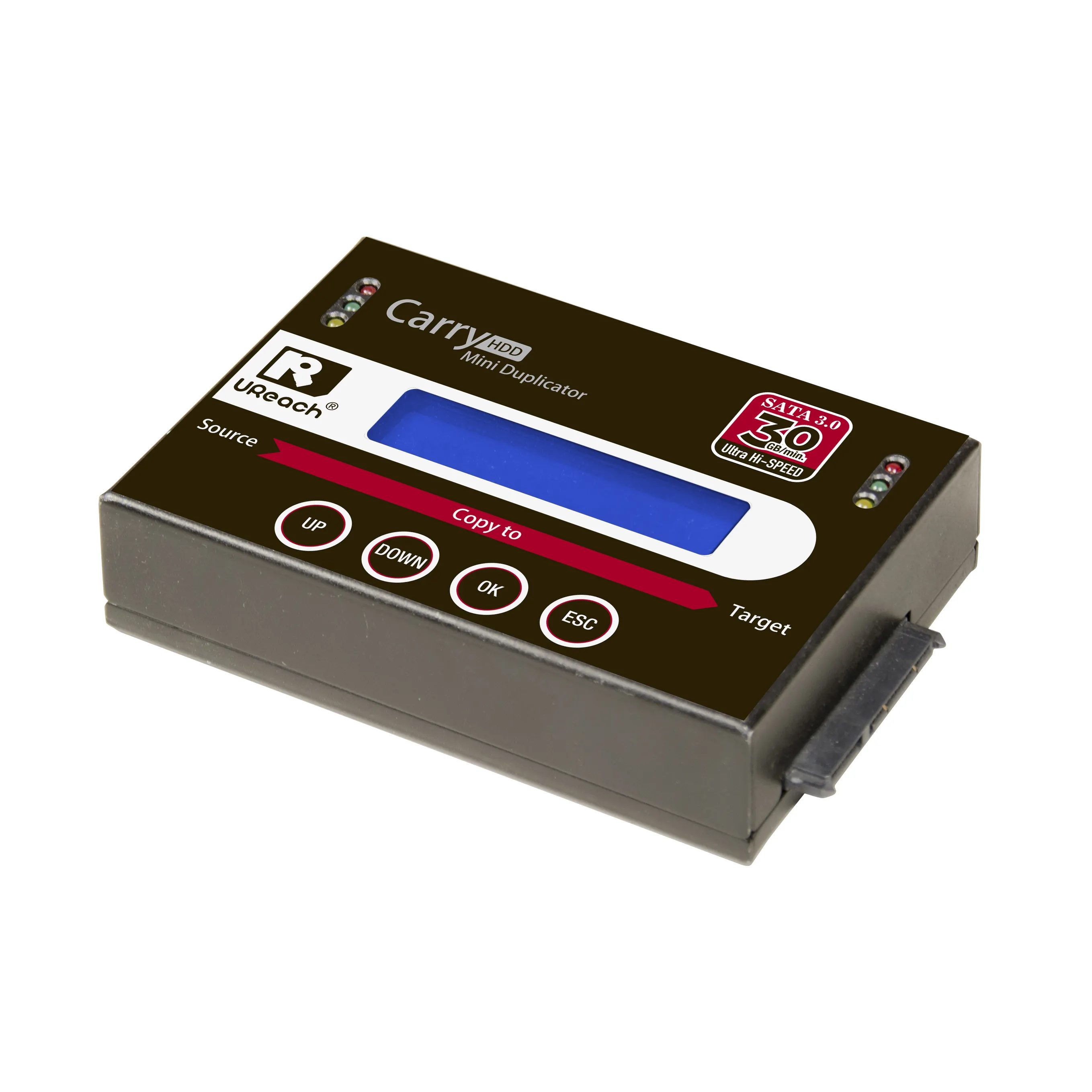 HDD SSD מכונת צילום תחנת עגינה 30Gbpm סופר גבוהה מהירות עצמאי דיסק קשיח מעתק & עותק מכונה