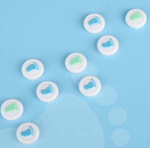 Estilo <span class=keywords><strong>Baymax</strong></span> para Nintendo Switch y NX Lite NS Joystick Cover Thumb Stick Grip Cap Skin JoyCon Controller Gamepad Thumbstick Case - Product Image 2