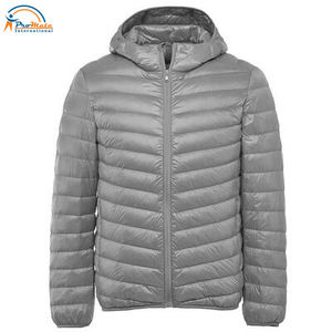 Chaqueta acolchada con capucha para hombre, chaqueta ligera y resistente al agua, empaquetable, de talla grande 8XL, 9XL, 10XL, 11XL, para primavera y otoño, 2021 - Product Image 4