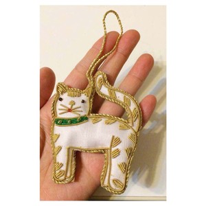 เครื่องประดับต้นคริสต์มาสรูปแมวแขวนสุดน่ารัก - Product Image 1