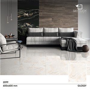 กระเบื้องพอร์ซเลนเซรามิกอินเดียดีไซน์ทันสมัยทาสีสี่พื้นผิวสำหรับตกแต่งบ้านโดยผู้ผลิตชั้นนำ - Product Image 2