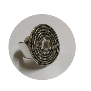 Anillos Tribales de Plata de Ley 925 Impresionantes al por Mayor, Joyería de Moda con Engaste de Barra para Bodas y Aniversarios - Product Image 1