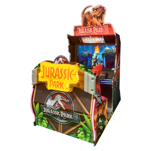Pantalla de 47 pulgadas <span class=keywords><strong>Jurassic</strong></span> <span class=keywords><strong>Park</strong></span> Gun Shooting Video Game Machine | Parque de atracciones Máquina de Arcade que funciona con monedas para Game Center - Product Image 1