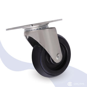 Roulette pivotante en polyuréthane de 6 pouces pour l'école en plein air Salle de bain Salon Salle à manger Cuisine Utilisation - Product Image 4