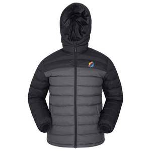 Men's Winter Bubble <b>Jacket</b> Custom Zipper Warm <b>Puffer</b> Waterproof Breathable Hooded Cotton Filled - Product Image 1