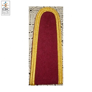 OEM Epaulettes de hombro bordados de PVC rígido con rayas, suaves, para piloto, aviación, personal y tripulación, parche bordado - Product Image 3