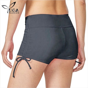 <span class=keywords><strong>Pantaloncini</strong></span> Fitness Boyleg da <span class=keywords><strong>donna</strong></span> <span class=keywords><strong>con</strong></span> stringhe laterali <span class=keywords><strong>pantaloncini</strong></span> da Yoga <span class=keywords><strong>con</strong></span> cravatte regolabili <span class=keywords><strong>pantaloncini</strong></span> da ginnastica - Product Image 2