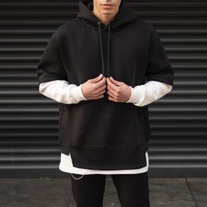 Sudadera con Capucha de Gran Tamaño, 100% Algodón, Tejida, para Hombre, Manga Regular, Nuevo Estilo, Buen Precio, Oferta al por Mayor, Tendencia - Product Image 6