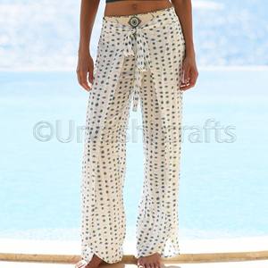 ผู้หญิง Palazzo ใหม่แฟชั่นร้อนขายหลวมพิมพ์สวยงาม Plus ขนาด Palazzo - Product Image 1