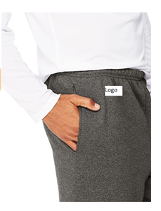 Pantalón de algodón para hombre, 90% algodón, 10% poliéster, color carbón, brezo: 65% algodón, 35% poliéster, personalizable - Product Image 5