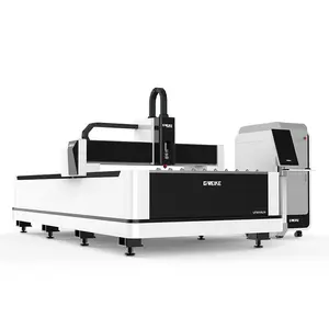 Machine de découpe de feuille de métal, 4000w IPG, source d'énergie tchèque, machine laser de haute qualité
