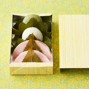 纸制外卖容器日本一次性寿司午餐盒木纹