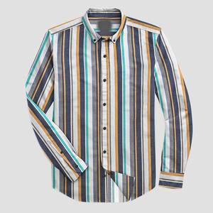 Camisa de manga larga para hombre, camisa masculina de vestir, ajustada, personalizada, de alta calidad, lisa, de negocios, a la venta - Product Image 3