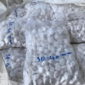 Galets blancs vietnamiens, pierres pour paver les routes et les paysages, - Product Image 6