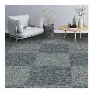 High Quality traffic carpet 50*50 jacquard office floor High quality fireproof commercial office carpet