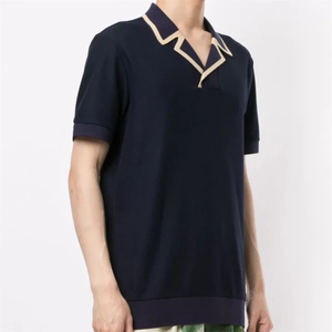 Camiseta Polo deportiva transpirable de algodón para hombre, camiseta de secado rápido, ropa deportiva Unisex para exteriores, camiseta Polo para hombre - Product Image 3