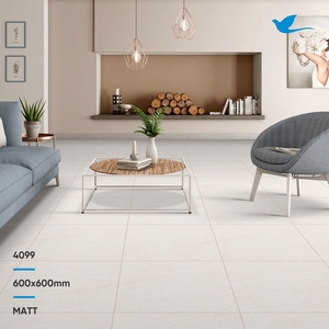 กระเบื้องปูพื้นพอร์ซเลนแบบด้าน รุ่น First Choice Matt Look ราคาดีที่สุด ขนาด 600x600 มม. สำหรับห้องน้ำและห้องครัว - Product Image 2