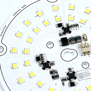 Módulo de led de entrada pcb 60w ac, alta qualidade, para luz baixa e teto led