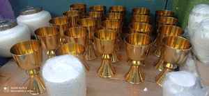 Cáliz y Copón de Latón, Artículos Religiosos, Brassworld India - Product Image 4