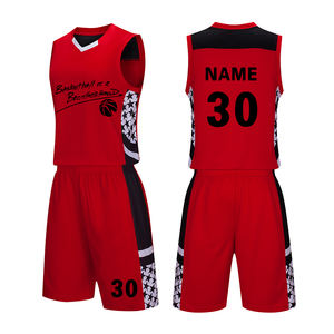 Sublimation Basketball Jersey 2021 Wholesale Basketball Kit / Basket Ball Uniform - Product Image 4