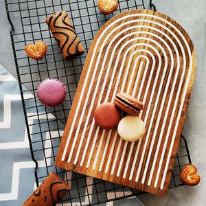 Tablero de madera de Acacia para queso, esmalte interior para utensilios de cocina, tablero de madera de Acacia, gran oferta, march 2022 - Product Image 2