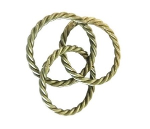 Round <b>Circle</b> Metal Table Decoration Napkin <b>Ring</b> High Quality 3 <b>Circle</b> Design Shape Napkin <b>Ring</b> - Product Image 1