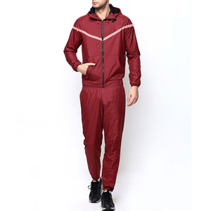 Sudaderas con capucha y chándal con cremallera completa de poliéster Tech Fleece con logotipo personalizado para hombre, ropa deportiva de otoño con dos piezas Tr - Product Image 5