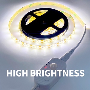 5V USB <span class=keywords><strong>LED</strong></span> Strip ánh sáng 2835 SMD 60LEDs/m thay đổi độ sáng với PIR cảm biến chuyển động ánh sáng linh hoạt Băng cho tủ giường cầu thang tủ quần áo - Product Image 5