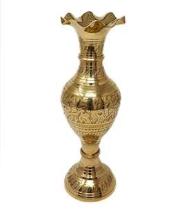 Jarrón de Flores de Metal Antiguo, Diseño Vintage Decorativo, Jarrón de Flores de Metal Clásico, Regalo, Proveedores de Jarrones de Flores de Metal en India - Product Image 6