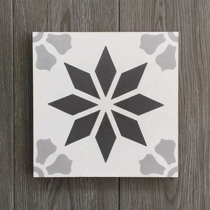 Carrelage carré marocain imprimé pour salle de bain, carreaux de corps complète pour décoration - Product Image 5