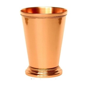 Tốt Người Bán 304 Thép Không Gỉ Moscow Mule Bạc Hà Julep <span class=keywords><strong>Mojito</strong></span> Cocktail Cup Đồng Mạ Cốc Chất Lượng Cao Ấn Độ Xuất Khẩu - Product Image 1
