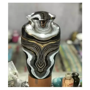 Tableau d'océan classique en laiton/aluminium, cosmétique pour adultes, métal, métal et aluminium, Style américain et européen - Product Image 1