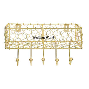 Panier en métal au design traditionnel panier fait main enduit de poudre noire panier en métal de fantaisie de qualité supérieure fait à la main en gros - Product Image 5