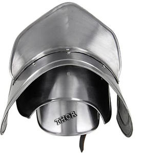 Medieval Warrior Pauldron Steel Armor Shoulder Protector <b>Costume</b> - Product Image 5