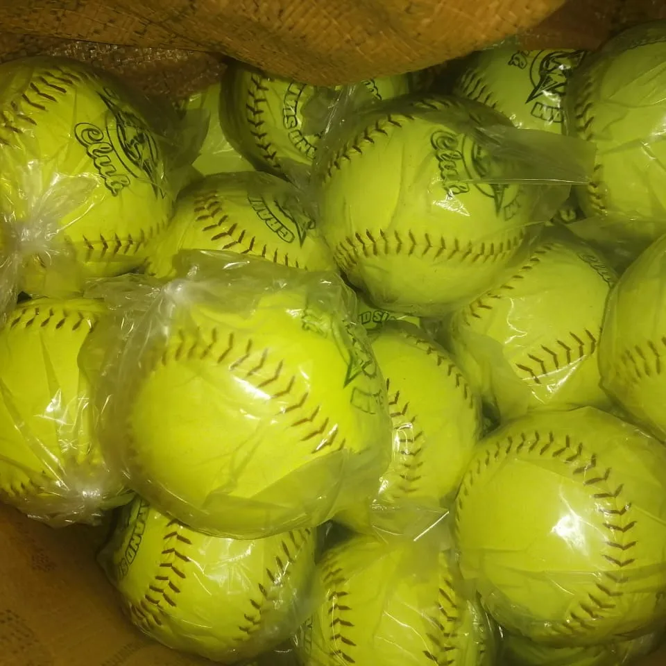 Balles à softball pour pratiquer le Baseball, jaune, pour entraînement, nouveau