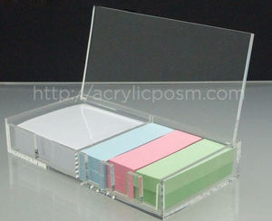 Zealot — support de livres en acrylique transparent, organisateur de bureau, pour dossiers en bureau - Product Image 5