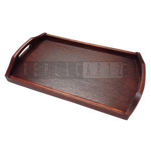Replicartz Wooden Coffee Ceray Service <b>Serving</b> <b>Tray</b> for Decor Coffee Table & Ottoman <b>Large</b> <b>Serving</b> <b>Tray</b> From Uttarakhand - Product Image 2