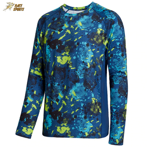 Chemises de pêche personnalisées, dernier design, séchage rapide, sublimation personnalisée, tournoi, jersey de pêche uni - Product Image 4